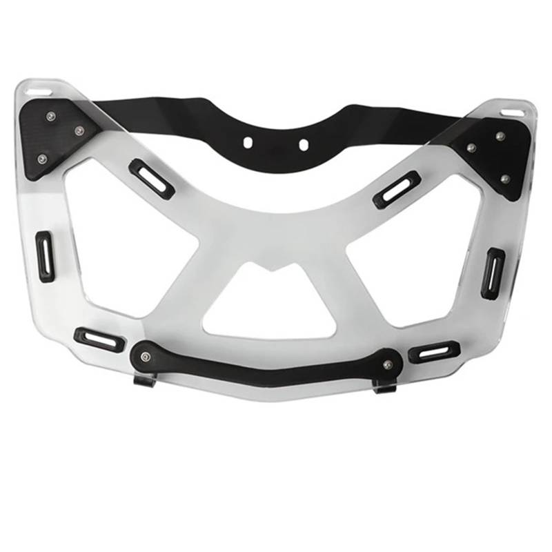 hintere Gepäckträgerhalter Passend für BMW K1600GTL 2011-up K1600GT 2017-up Hinten Solo Sitz Top Case Box Unterstützung Halterung(Transparent) von JKELPV
