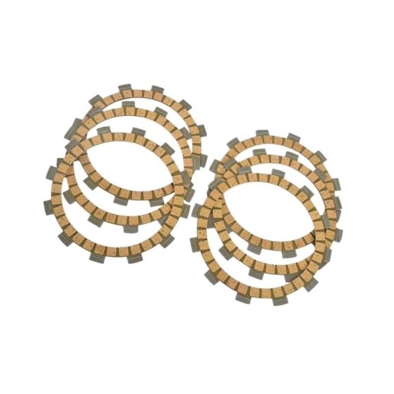 Teile ersetzen Geeignet for 6 Stück Motorrad-Kupplungsreibungsplatten YFM 250 TTR 250 TTR250 1993-2000 YZ 125 YZ125 WR250R 2008-2017 WR250X WR250 Kit von JKGVNCT