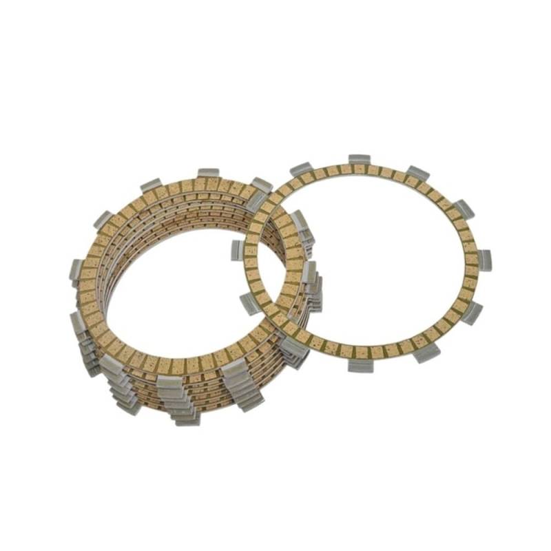 Teile ersetzen Geeignet for 6 breite 1 schmale Motorrad-Kupplungsreibscheiben RG250 RG 250 DR350 DR350S DR350SE GSX400 GSX400E GSX400F DR 350 GSX 400 Kit von JKGVNCT