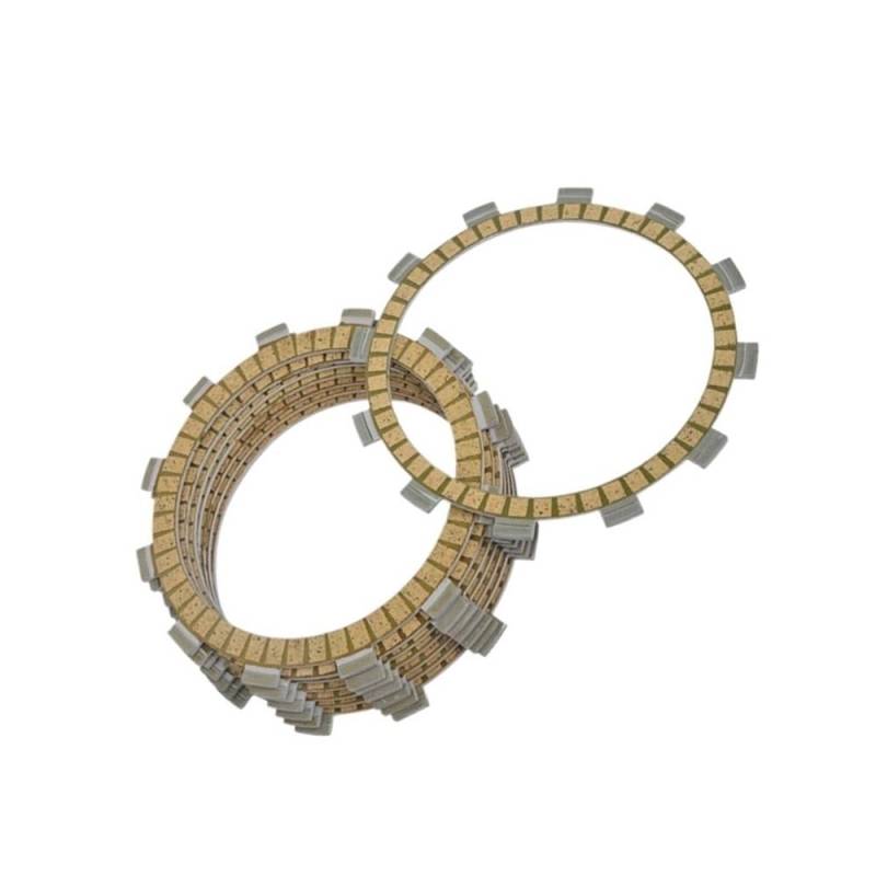 Teile ersetzen Geeignet for 6 breite 1 schmale Motorrad-Kupplungsreibungsplatte GSX400L GSX400S GS450 GS450T GS450L GS450S GS450E GS500 GS500E GS500F GS 400 500 Kit von JKGVNCT
