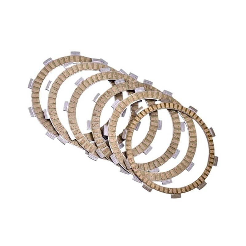 Teile ersetzen Geeignet for 6-teiliges Motorrad-Kupplungsreibungsplatten YS250 XTZ250 XTZ YBR YS 250 YBR250 300 Kit von JKGVNCT
