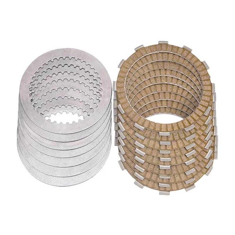 Teile ersetzen Geeignet for DR750 DR 1988 1989 21441-49200-000 21441-31D00-000 21451-44B00-000 Motorradkupplungsreibungsplatte und Stahlplatte von JKGVNCT