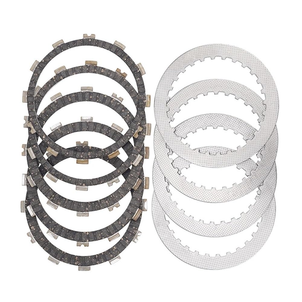 Teile ersetzen Geeignet for EX250 250 250R EX 250 13088-0038 13088-0039 13089-0021 Motorradkupplungsreibungsplatte und Stahlplatte(B (Bakelite Kit)) von JKGVNCT