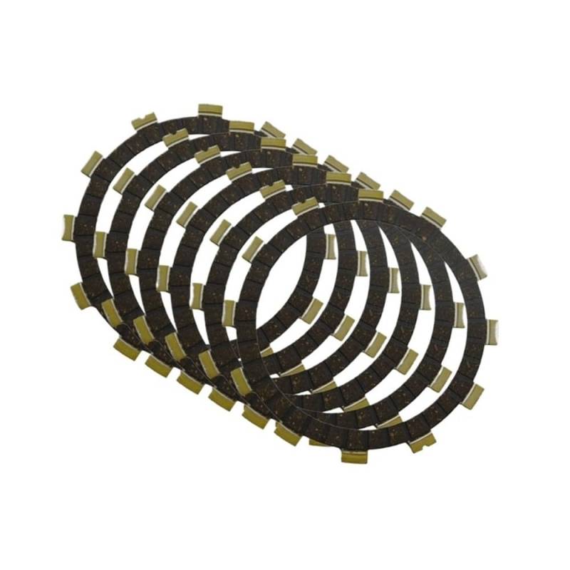 Teile ersetzen Geeignet for GT185 TS185ER DR200 GT200 KN GSF250 GSXR250 LT-F250 LT-F160 TS250X GP125 RG125 Motorrad-Kupplungsreibscheibensatz von JKGVNCT