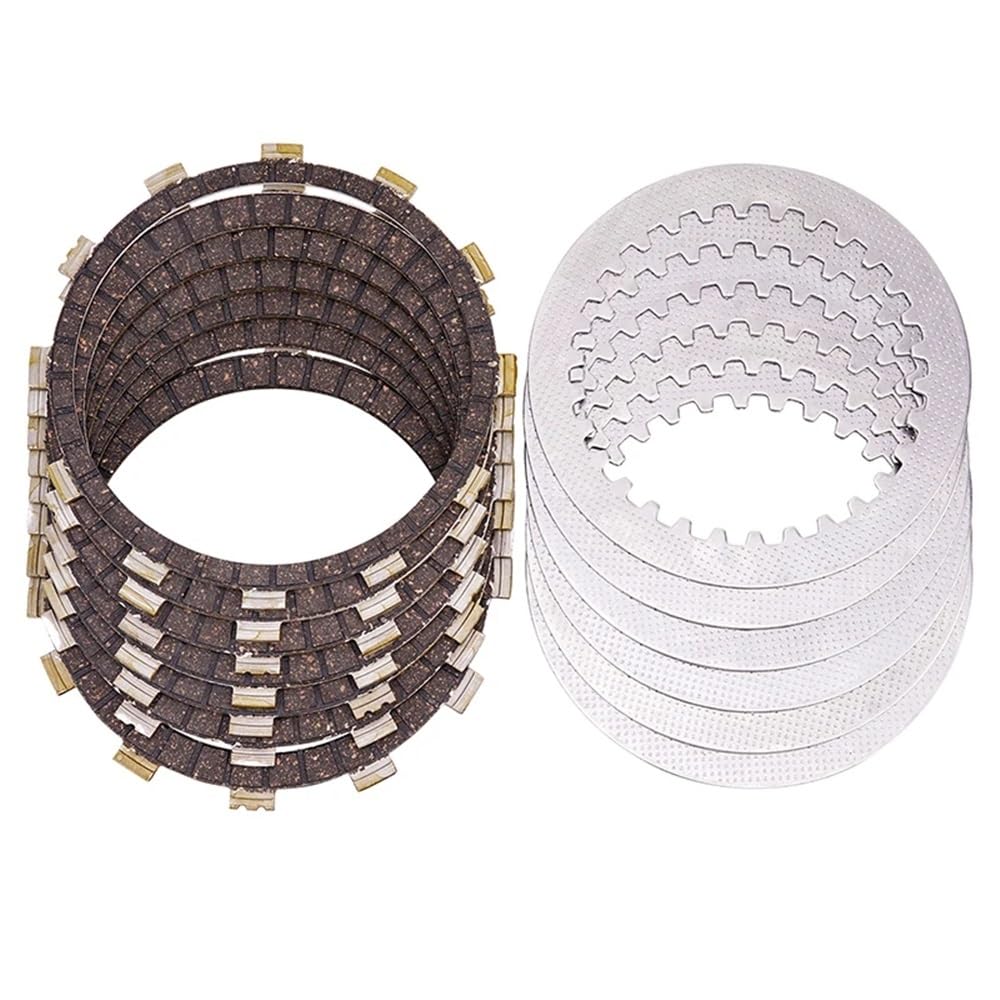 Teile ersetzen Geeignet for MT03 MT-03 XT660R XT660X 25KW XT660Z XT 660R 660X Motorradkupplungsreibungsplatte und Stahlplattensatz(B (Bakelite Kit)) von JKGVNCT