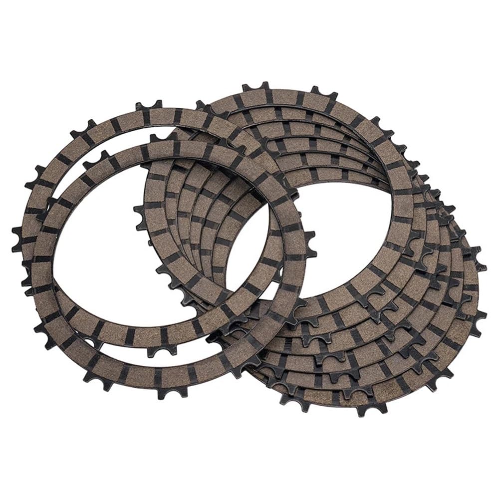 Teile ersetzen Geeignet for Motorrad 450 EXCF SX-F SECHS TAGE SXF XCF XCW 500 EXCF Motorkupplungsreibungsplatte und Stahlplattensatz(Clutch Plates Only) von JKGVNCT