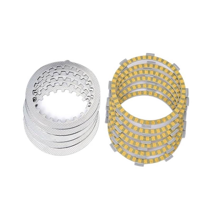 Teile ersetzen Geeignet for Motorrad DT125 DT125 DT125R DT125LCF DT125LC DT125L RD125LC RZ125 1V1-16321-00 598-16321-01 Kupplungsreibungsplattensatz von JKGVNCT