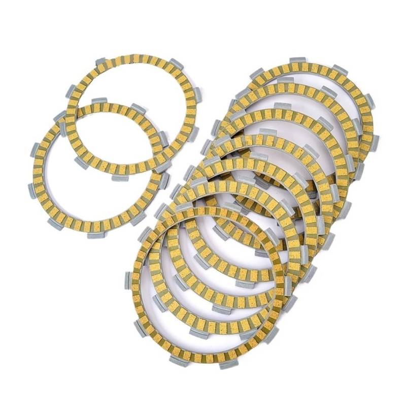 Teile ersetzen Geeignet for Motorrad FZ400 4YR 1997 21V-16321-00 3XP-16321-00 1HX-16331-00 131-16324-00 Kupplungsreibscheibensatz von JKGVNCT