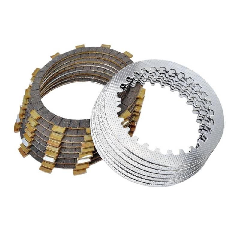 Teile ersetzen Geeignet for Motorrad XTZ660 XT 400E 500E 600E 500Z 600Z 400 600 SZR 660 YFM660R 660R TT600 R Kupplungsreibscheibe von JKGVNCT