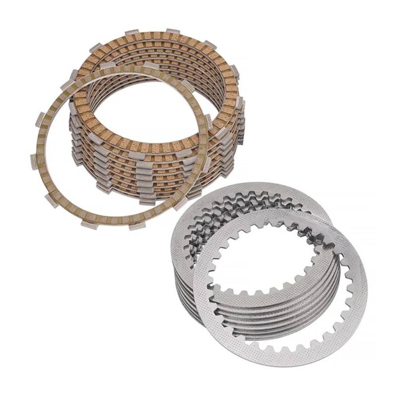 Teile ersetzen Geeignet for ZG1400 GTR1400 1400GTR 14 ZG 1400 13088-0033 Motorrad-Kupplungsreibungsplatte und Stahlreibungsplatte von JKGVNCT