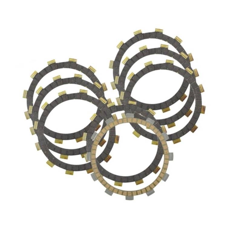 Teile ersetzen Passend for 7 Wide 1 Narrow 600CC Motorrad XT600E 3TB 3UW XT600 XT 600 HN XT600Z 1VJ XT 600 Z 3AJ SZR660 4SU SZR 660 Kupplungsreibscheibensatz von JKGVNCT