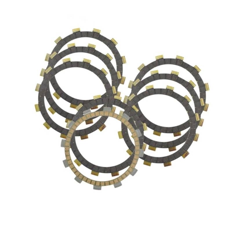 Teile ersetzen Passend for 7 breite 1 schmale Motorrad-Kupplungsreibungsplatte XJR400 XJR 400 TDM850 TDM 850 XJ900 31A XJ900S 4KM XJ 900 XJ900F 58L Kit von JKGVNCT