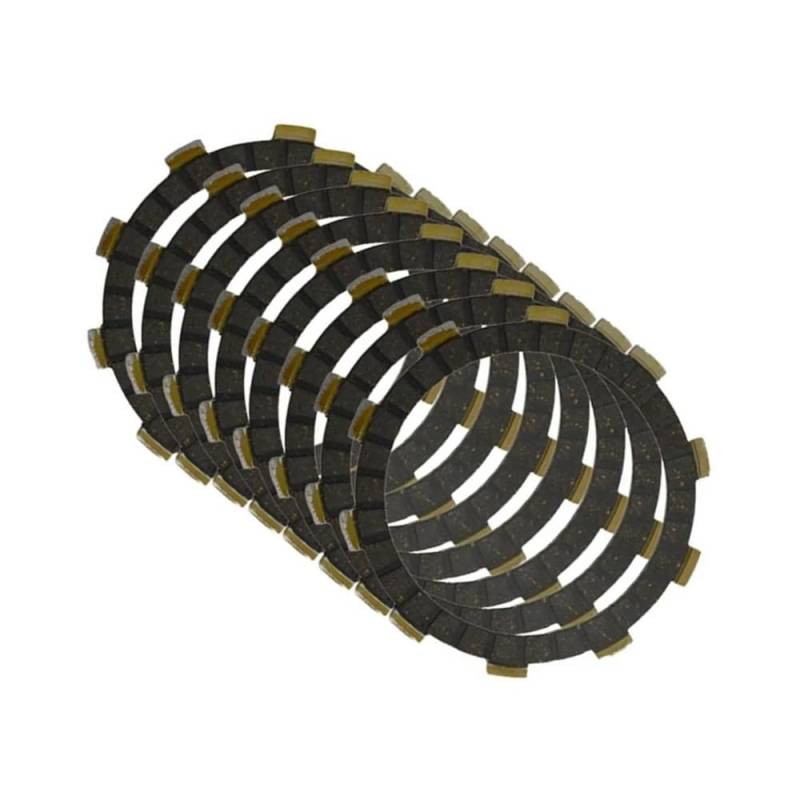 Teile ersetzen Passend for FZR400 FZR 400 4DX 3TJ 1WG 3EN FZ400 1997#CP-00014 Motorrad-Motorkupplungs-Reibscheibensatz von JKGVNCT