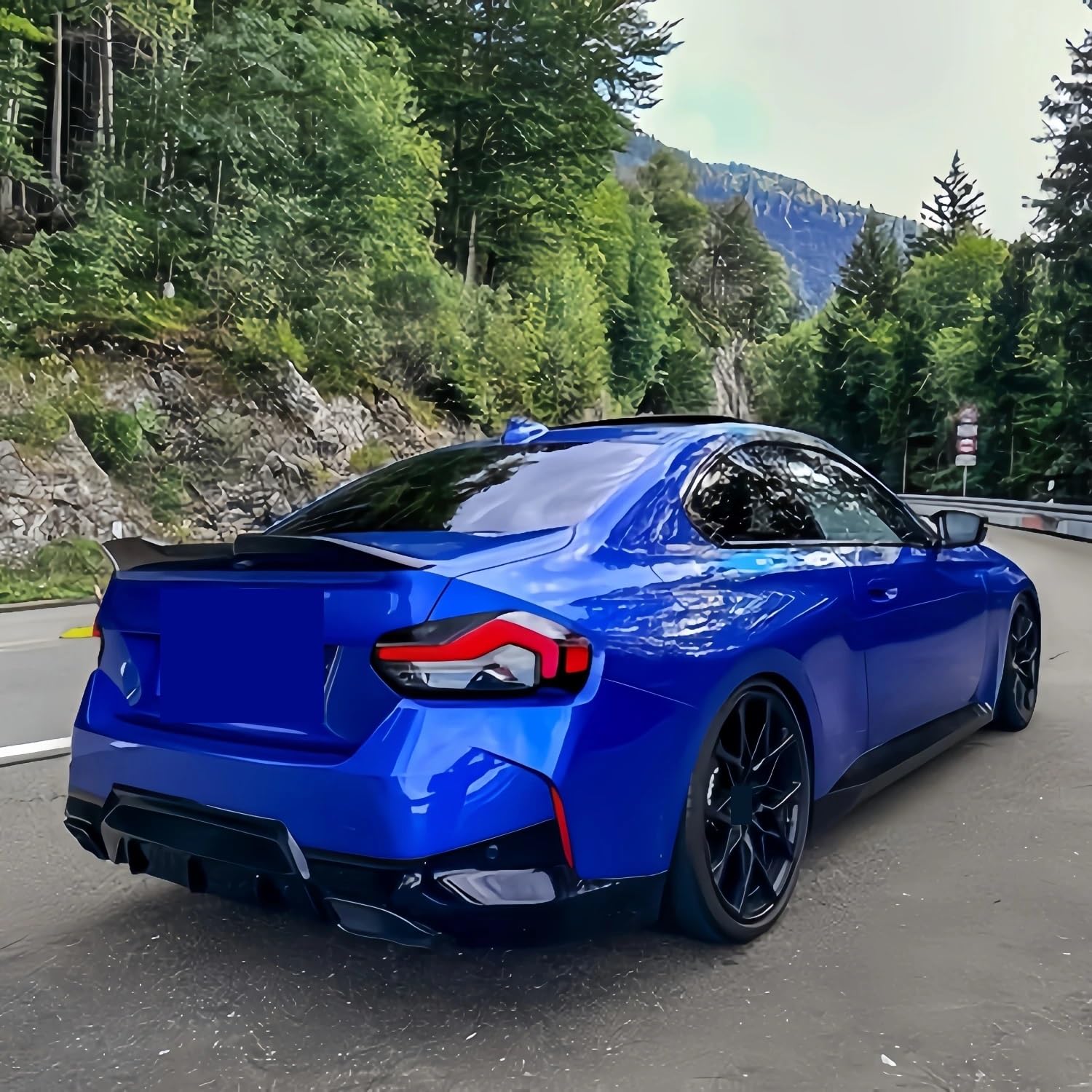Auto Heckspoiler Auto Heckspoiler Flügel Für G42 G87 M2 220i 230i M235i M240i 2022 2023 von JKNONCBSG