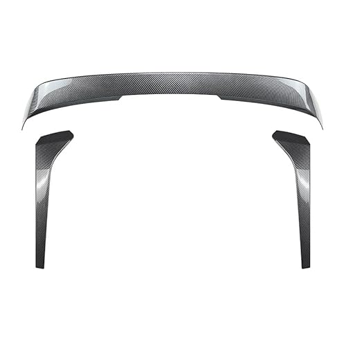 Auto Heckspoiler Für Tiguan MK2 2017 2018 2019 2020 2021 2022 2023 Auto Hinten Dach Spoiler Schwanz Flügel Hinten Fenster Seite Spoiler Flügel von JKNONCBSG