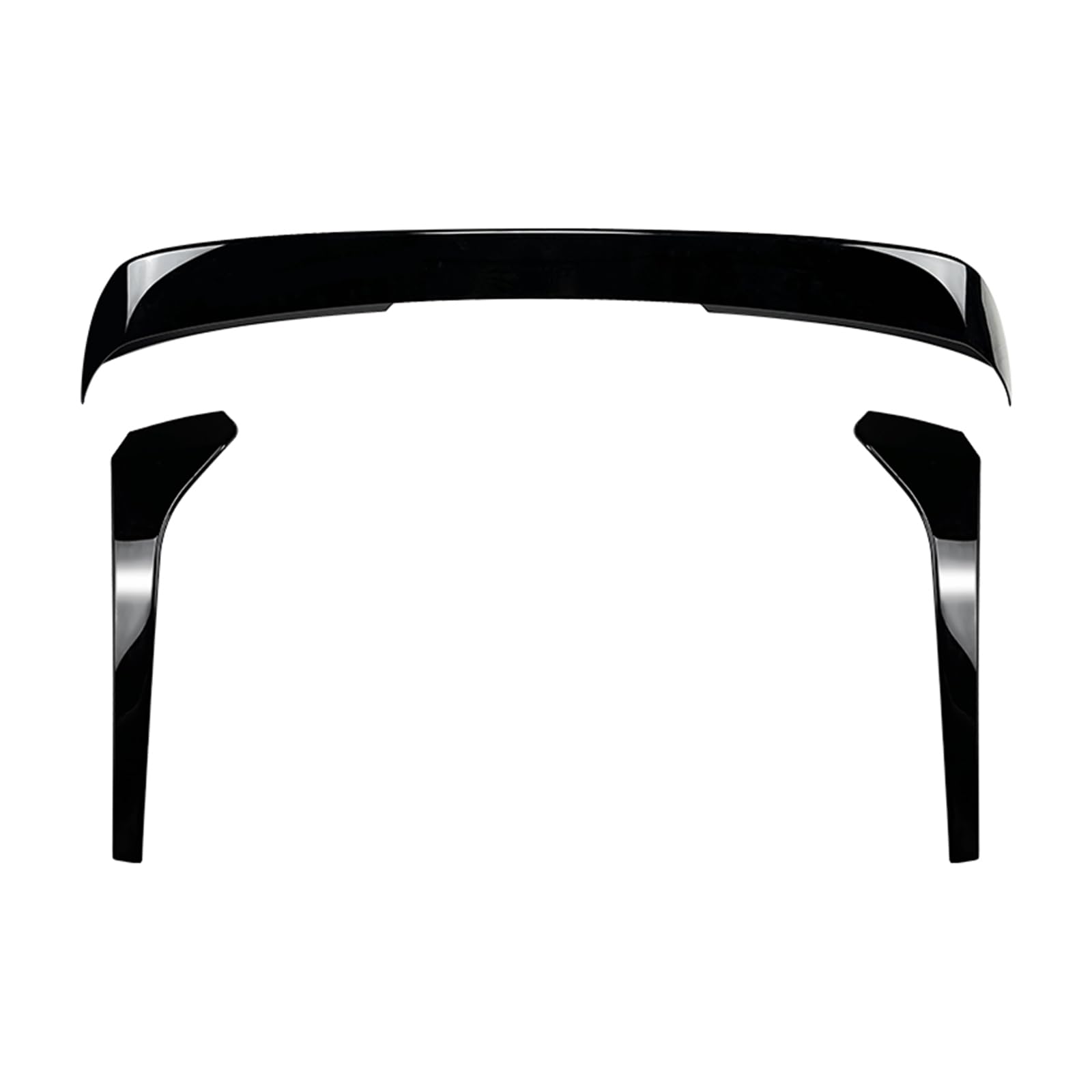 Auto Heckspoiler Für Tiguan MK2 2017 2018 2019 2020 2021 2022 2023 Auto Hinten Stamm Dach Spoiler Flügel Schwanz Fenster Seite Splitter Trim Lip von JKNONCBSG