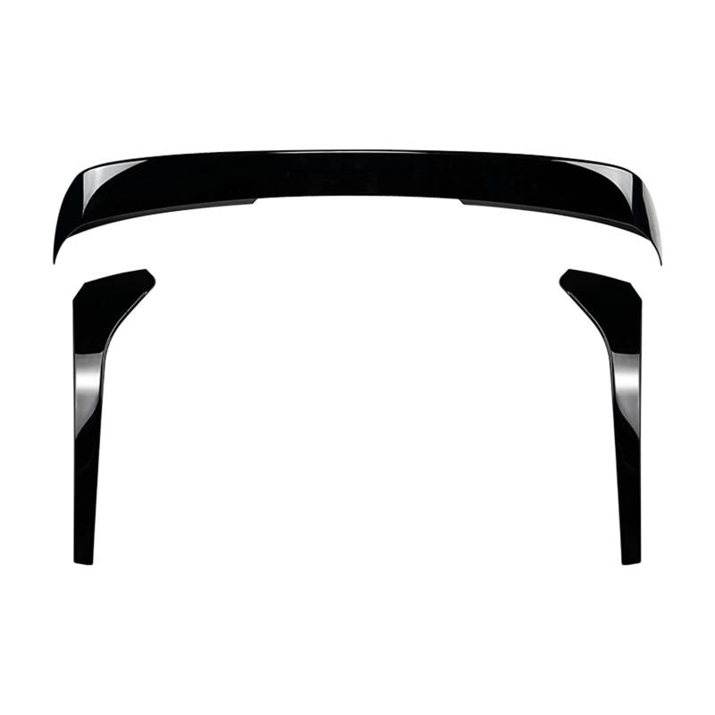 Auto Heckspoiler Für Tiguan MK2 2017 2018 2019 2020 2021 2022 2023 Auto Hinten Stamm Dach Spoiler Flügel Schwanz Fenster Seite Splitter Trim Lip von JKNONCBSG