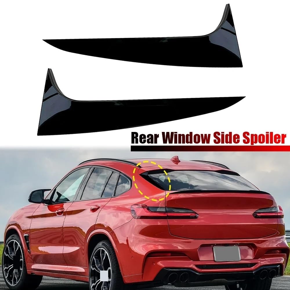 Auto Heckspoiler Für X4 G02 2019 2020 2021 2022 2023 Auto Hinten Fenster Seite Stamm Spoiler Canard Canards Splitter Auto Heckspoiler Für X4 G02 2019 2020 2021 2022 2023 Auto Hinten Fenster Seite Stamm Spoiler Canard Canards Splitter von JKNONCBSG