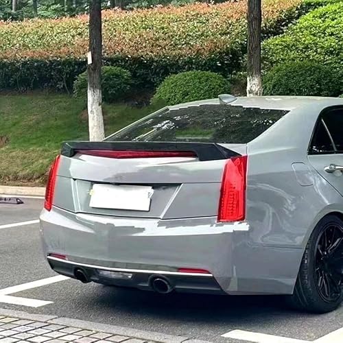 Auto Heckspoiler Hinten Stamm Deckel Spoiler Flügel Für Cadillac ATS 2013-2018 Limousine Glanz Schwarz/Carbon Fiber Look Auto Splitter Lip Auto Heckspoiler Hinten Stamm Deckel Spoiler Flügel Für Cadillac ATS 2013-2018 Limousine Glanz Schwarz/Carbon Fiber Look Auto Splitter Lip von JKNONCBSG
