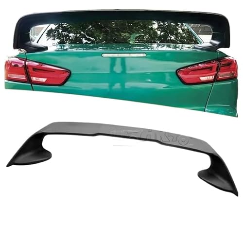 Auto Heckspoiler Manufaktur ABS Kunststoff Carbon Fiber Hinten Stamm Flügel Lip Spoiler Für Mitsubishi Für Lancer Für EVO X 2008-2015 von JKNONCBSG