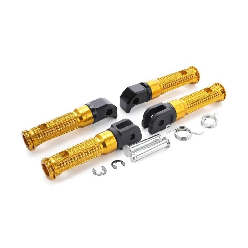 Fußrasten Pedal Für YA&MAHA YZF R6 R1/S/M Vorne Fußrasten Fußrasten Für YZF-R1 R1S R1M YZF-R6 R6S Motorrad Reiter Pedal Hinten Passagier Fußrasten Halter von JKYWOL
