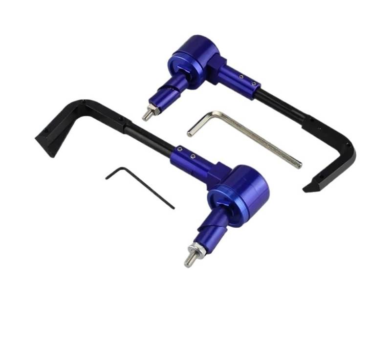 Kupplungshebel-Handschutz Universal 7/8 "22mm Bremse Kupplung Hebel Protector Schutz Handschutz Hand Schutz Lenker Handschützer(Blue) von JKYWOL