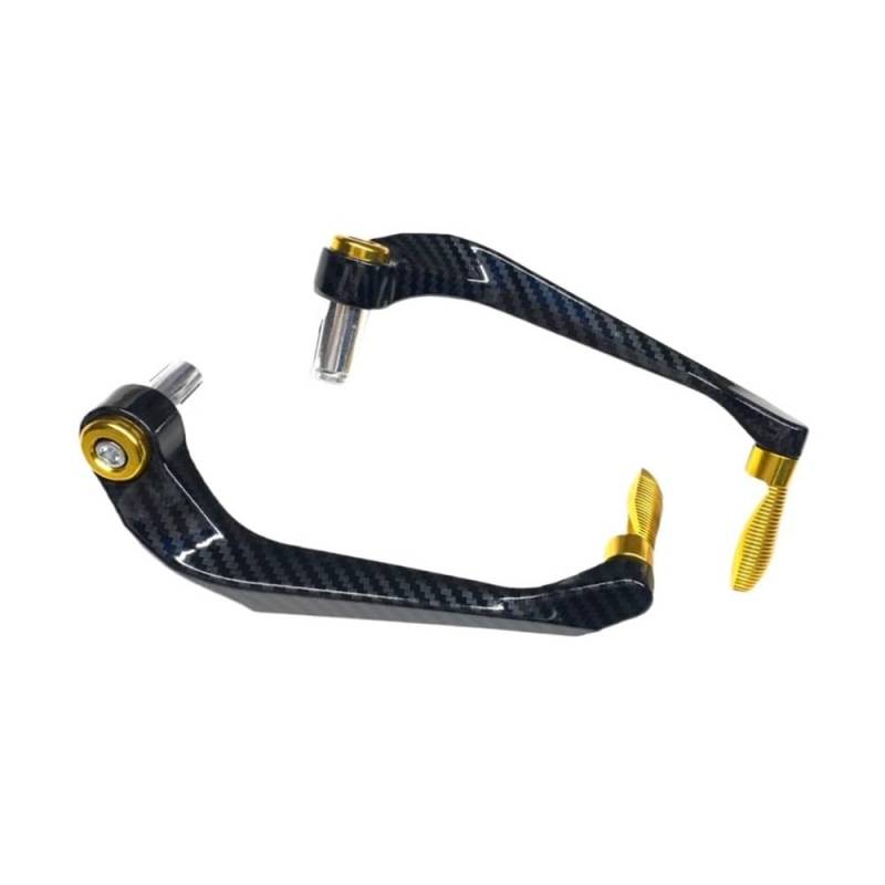 Kupplungshebel-Handschutz Universal Motorrad Bremse Kupplung Hebel Hand Guard Protector Getriebe Modifikation Zubehör Handschutz Schild Lenker Handschützer(Color g) von JKYWOL