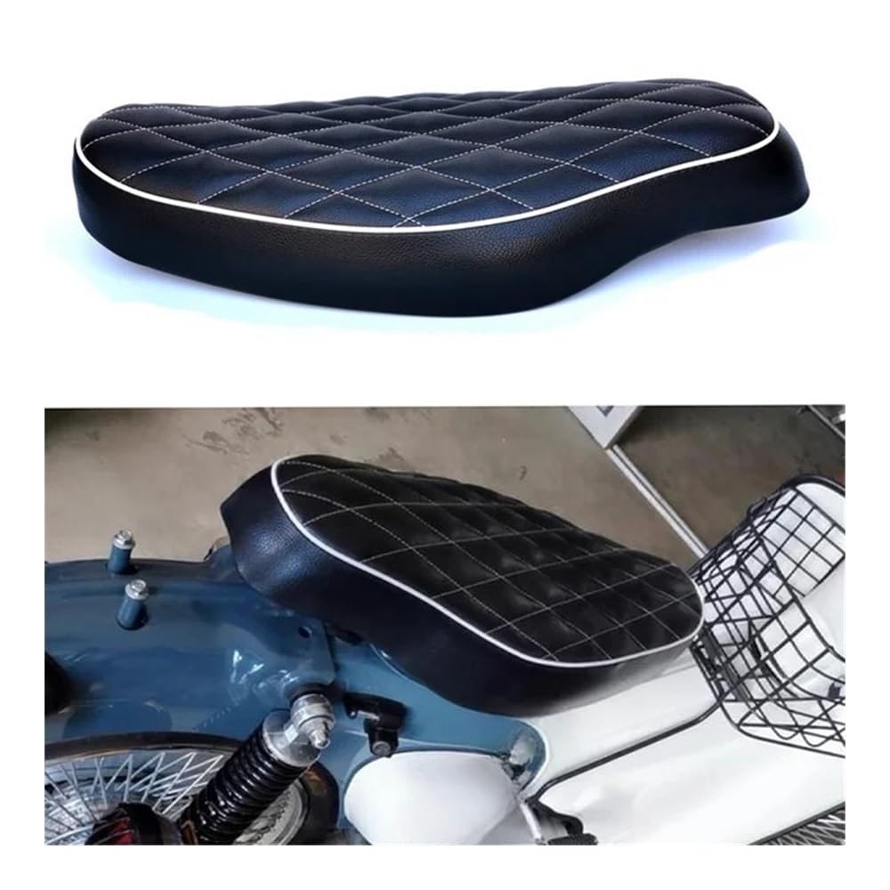 Motorrad-Sitzbezug Super Cub Sitz 54 cm Länge Sattel passend für Coco C50 C70 C90 für Yami JH110-70 Motorrad Roller Moped Teil Motorrad Sattel Motorrad-Sitzbezug Super Cub Sitz 54 cm Länge Sattel passend für Coco C50 C70 C90 für Yami JH110-70 Motorrad Roller Moped Teil Motorrad Sattel von JKYWOL