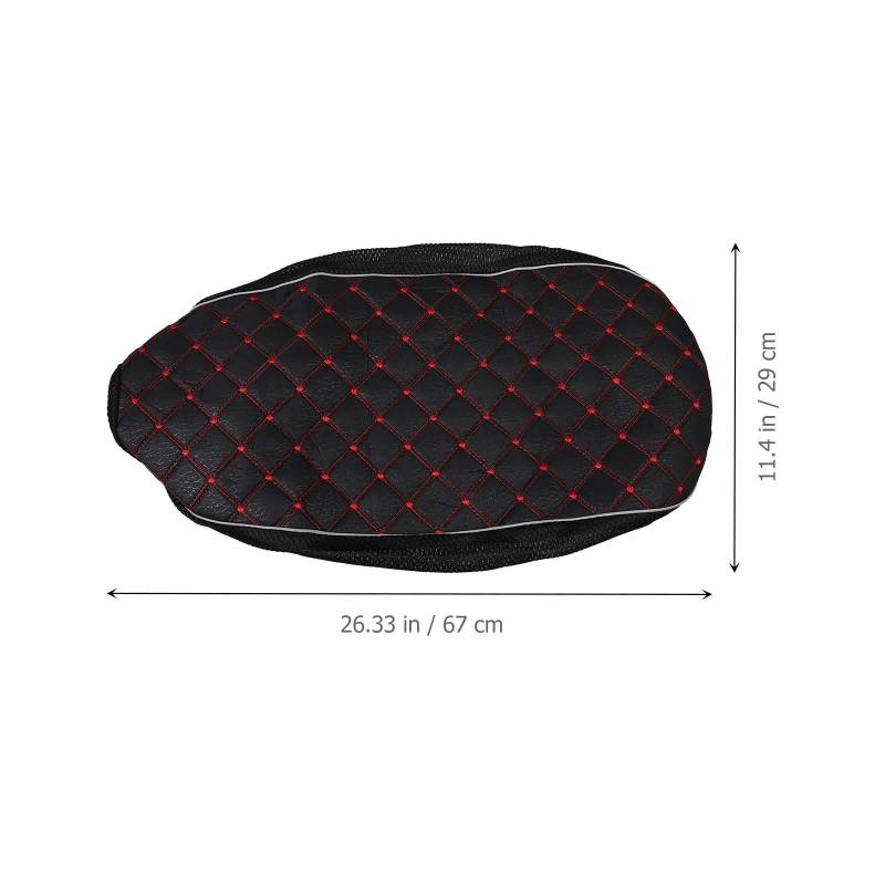 Motorrad-Sitzbezug Universal Sitz Protector Motorrad Moped Kissen Abdeckung Motorrad Motorrad Kissen Sitz Abdeckung Motorrad Sattel Abdeckung von JKYWOL