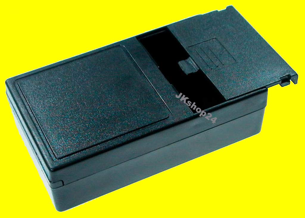 Kunststoff-Batteriegehäuse 104 x 62 x 30 mm für z.b. 9 V (9-Volt-Block oder 2 x Micro/AAA) Plastic-Case Batteriegehäuse mit Schiebedeckel Leergehäuse für Elektronik, LED, Tool, Platinen etc. von JKshop24