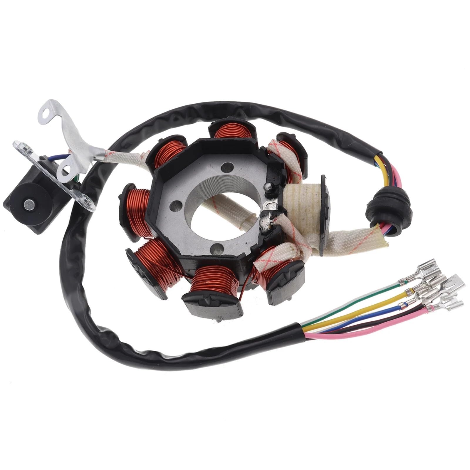 JLJLJ 8 pol Spule AC Zündung Magneto Stator for CG125-8 150cc 250cc Motocross ATV JLJLJ 8 pol Spule AC Zündung Magneto Stator for CG125-8 150cc 250cc Motocross ATV von JLJLJ
