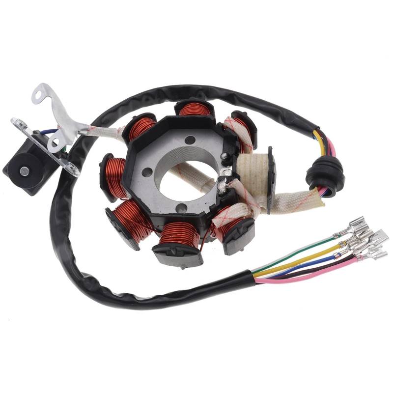 JLJLJ 8 pol Spule AC Zündung Magneto Stator for CG125-8 150cc 250cc Motocross ATV von JLJLJ