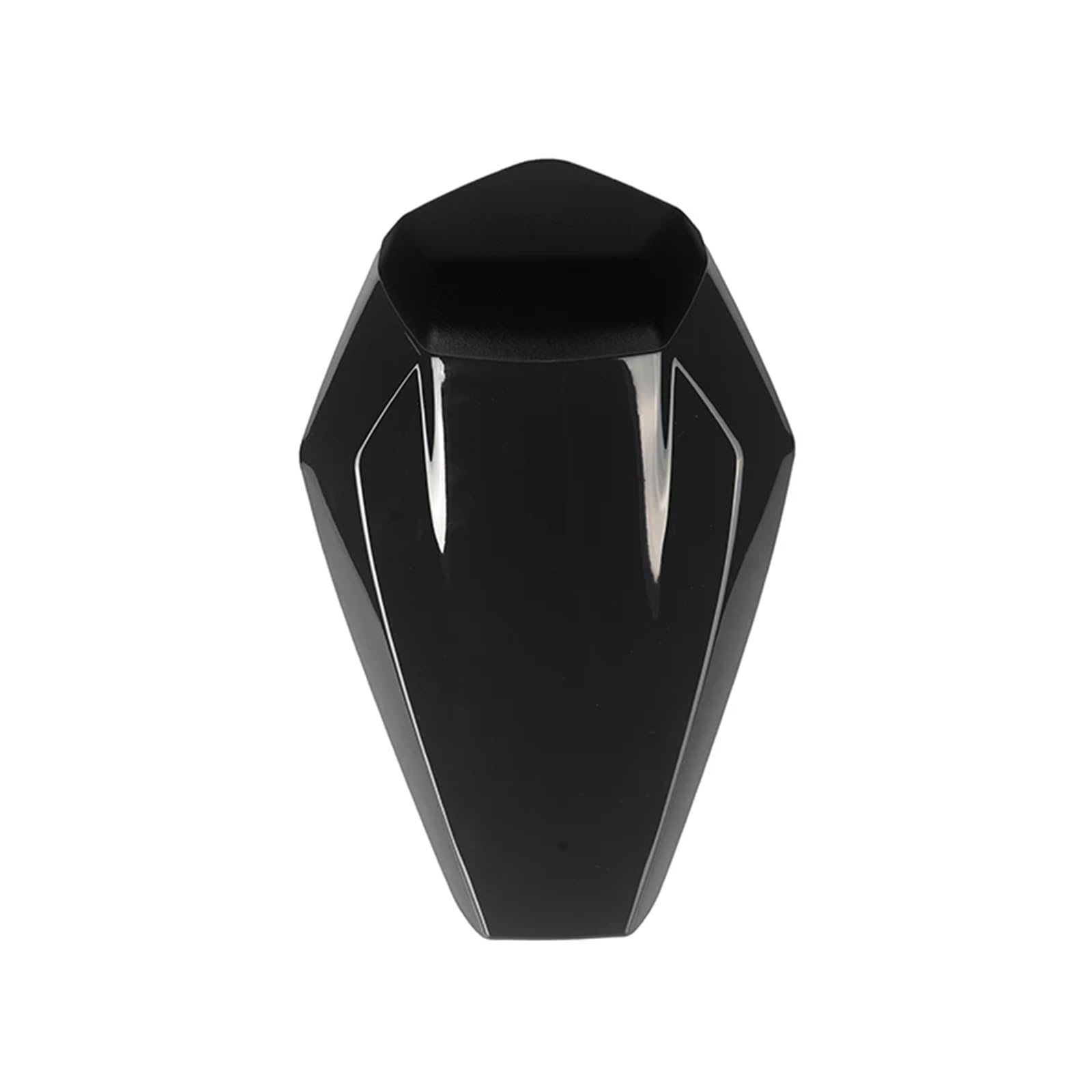 JLJLJ Motorrad-Sitzbezug for den hinteren Beifahrersitz, Verkleidungsabdeckung, ABS for K/a/w/a/s/a/k/i N/i/n/j/a ZX6R ZX10R ZX 6R ZX 10R ZX-6R ZX-10R 2016–2024(Glossy Black) von JLJLJ