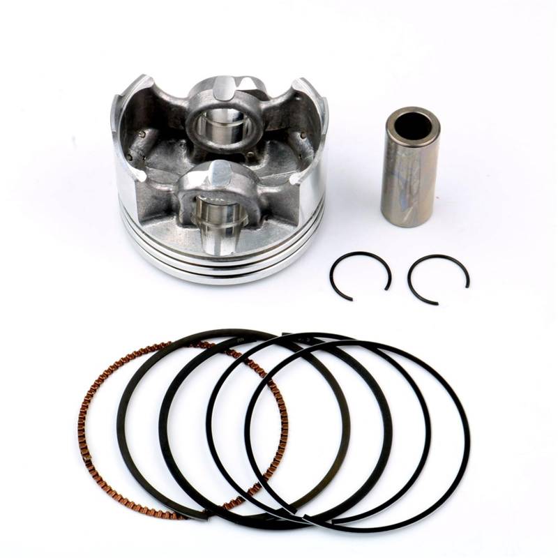 JLJLJ Roller 4-Ventil 58,5mm Racing Kolben Kit for GY6 125cc 150cc Zu 160cc 152QMI 157QMJ 4-Hub Motor Teile von JLJLJ