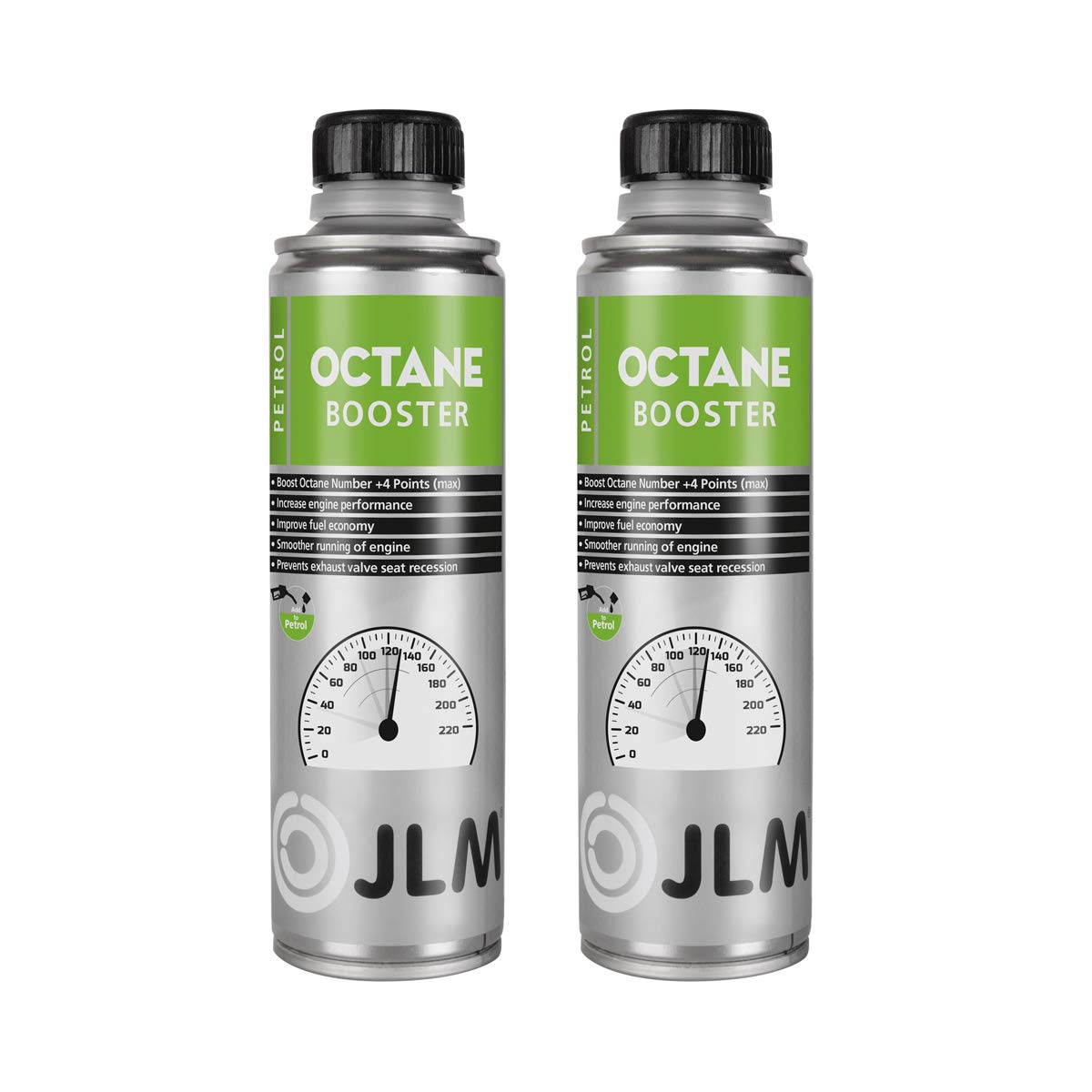 JLM Benzin Oktan Booster 2 x 250ml (500ml) | 2er Pack Octane Booster von JLM