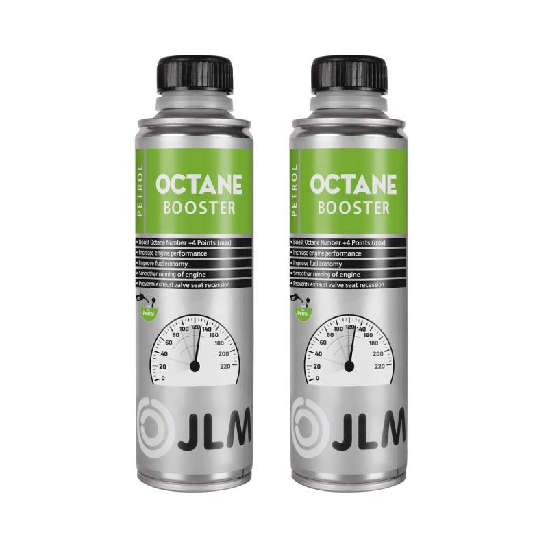 JLM Benzin Oktan Booster 2 x 250ml (500ml) | 2er Pack Octane Booster von JLM