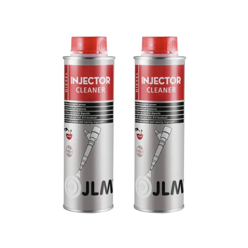 JLM Diesel Injektor Reiniger 2 x 250ml (500ml) | 2er Pack Diesel Injector Cleaner | Diesel Kraftstoffsystemreiniger von JLM