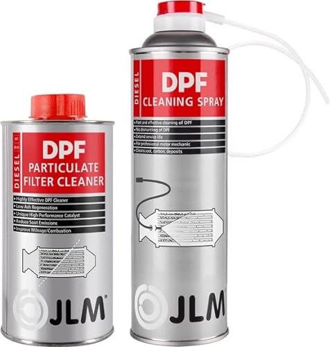 JLM Diesel Rußpartikelfilter (DPF) Reiniger 375ml Lubricants Diesel Particulate Filter Cleaner & Reinigungsspray 400ml von JLM