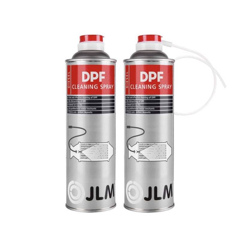 JLM Diesel Rußpartikelfilter (DPF) Reinigungsspray 2 x 400ml (800ml) | JLM DPF Spray 2 Flaschen von JLM