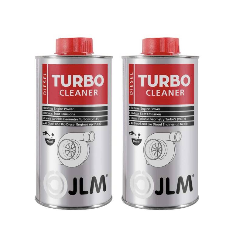 JLM Diesel Turbo Cleaner 2 x 500ml (1000ml) | 2er Pack von JLM