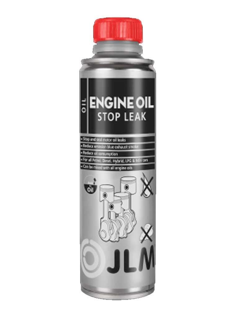 JLM Engine Oil Stop Leak Öl-Verlust Stop 250 ml Dichtung Ölleck Reduziert Ölverbrauch Professioneller Motorschutz von JLM