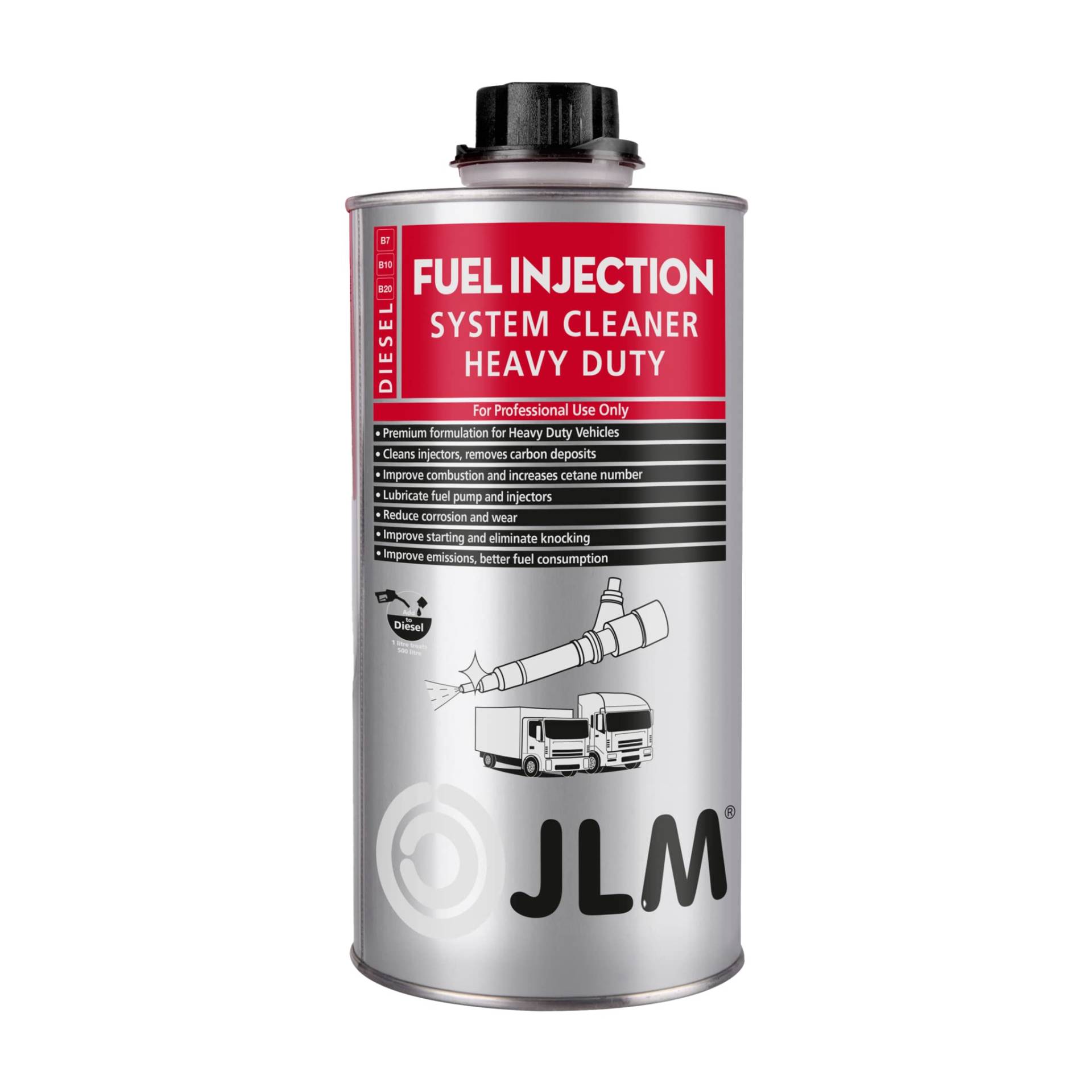 JLM J02325 Injector Cleaner HD, für LKW und NFZ 1000ml - Hochleistungsreiniger für Dieseleinspritzdüsen JLM J02325 Injector Cleaner HD, für LKW und NFZ 1000ml - Hochleistungsreiniger für Dieseleinspritzdüsen von JLM