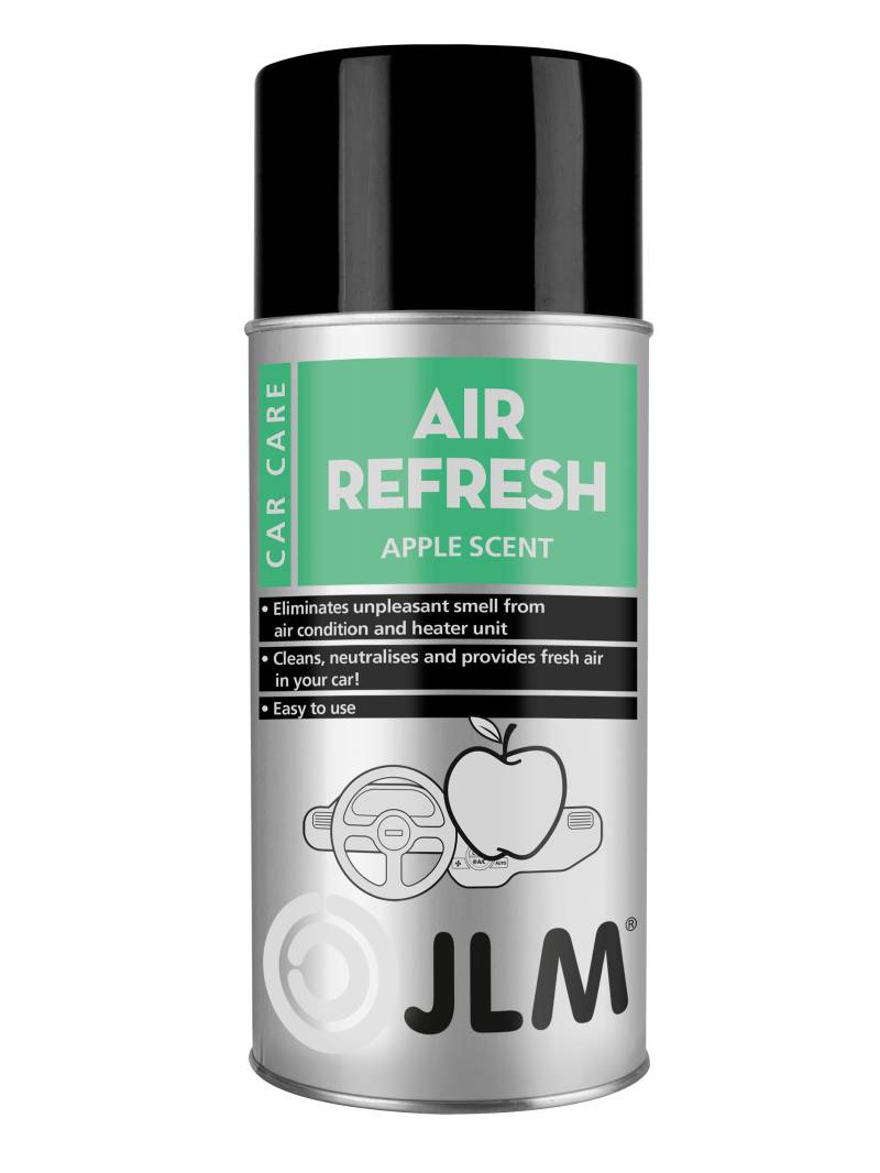 JLM Lubricants Lufterfrischer Apfelduft für Klimaanlagen & Umluftsysteme - Belebender Duft, Reinigung/Auffrischung und lang anhaltende Wirkung - einfache Anwendung - JLM (J08011) - 150ml von JLM