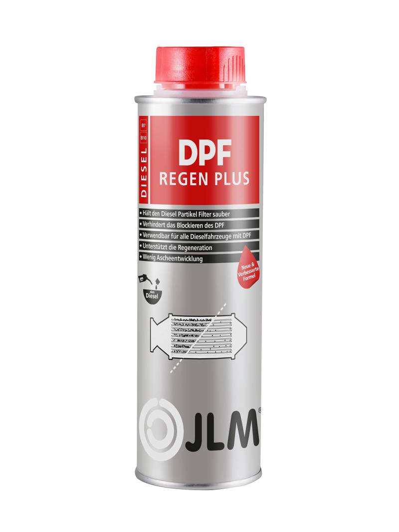 JLM Diesel DPF Regen Plus 250ml - Maximale Leistungssteigerung für Ihren Dieselrußpartikelfilter: Verhindert Verstopfung, fördert effiziente Regeneration und schützt vor teuren Reparaturen von JLM
