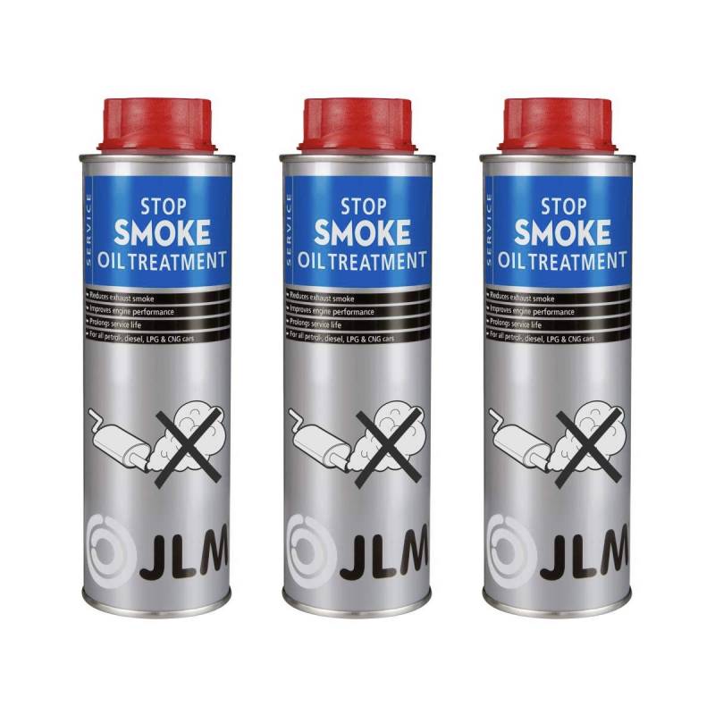 JLM Stop Smoke PRO 3 x 250ml (750ml) | JLM Motorölabdichter von JLM