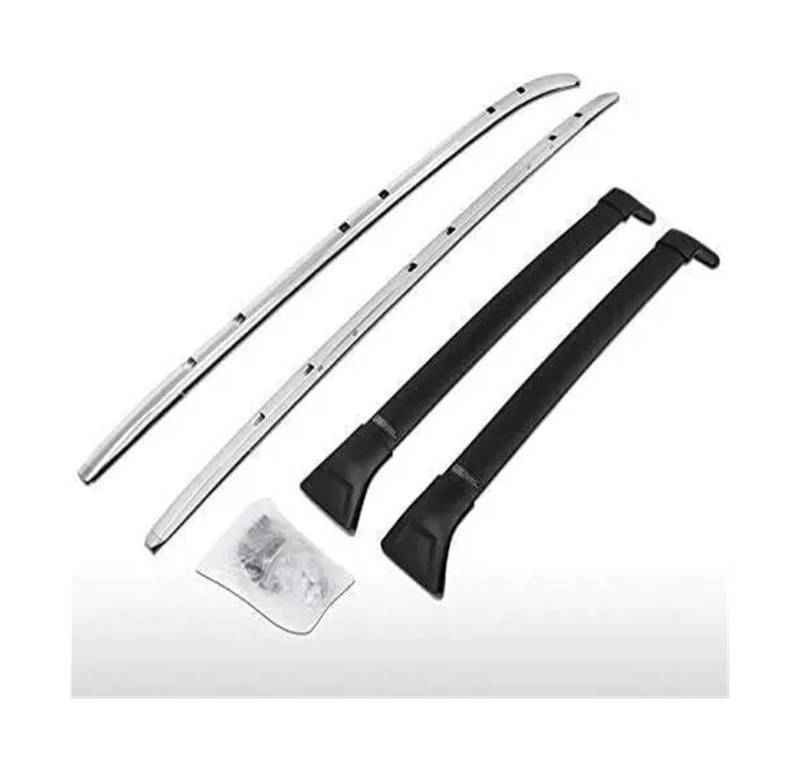 Aluminium-Dachrelingträger, Querträger, kompatibel mit Mazda CX-5 CX5 2017–2021 von JLPOCRBJ
