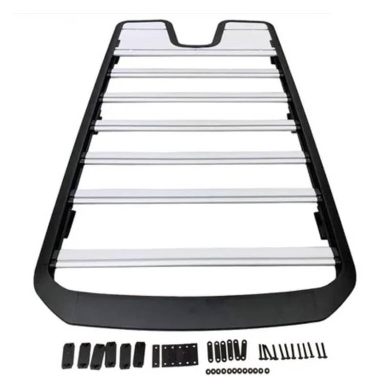 Aluminiumlegierung Dachträger Schiene Gepäckboxen Bar Kompatibel für Land Rover Discovery 4 LR4 2010-2017(Roof Boxes sliver) von JLPOCRBJ