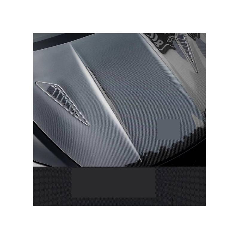 Anwendbar auf die Modifikation der perforierten Motorhaube, kompatibel mit Tesla Model 3, Carbonfaser-Frontmotorhaubenabdeckungen, Karosserie-Kit(A carbon fibre) von JLPOCRBJ