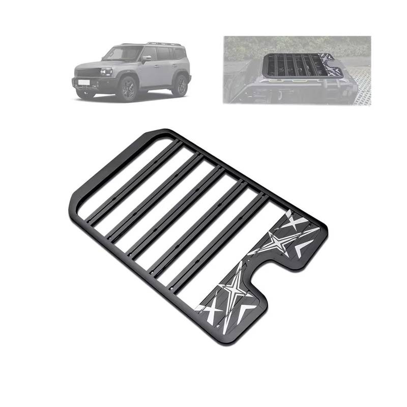 Auto-Ersatzteile 4x4 Auto Body Kit Leiter Gepäck Dachträger Kompatibel für Jetour Traveller T2 Zubehör von JLPOCRBJ