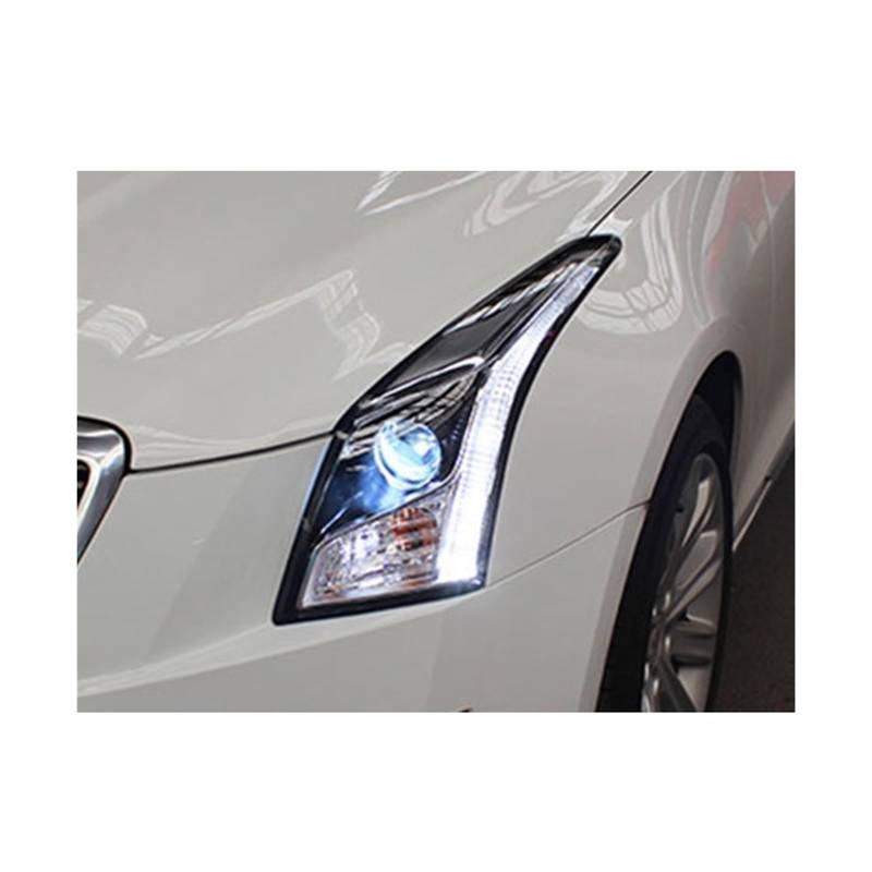 Auto Styling Kompatibel Für Cadillac ATS Scheinwerfer Für ATS Kopf Lampe Front Licht Bi-Xenon Objektiv Xenon(8000K) von JLPOCRBJ